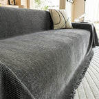 Herringbone Chenille Couch Blanket