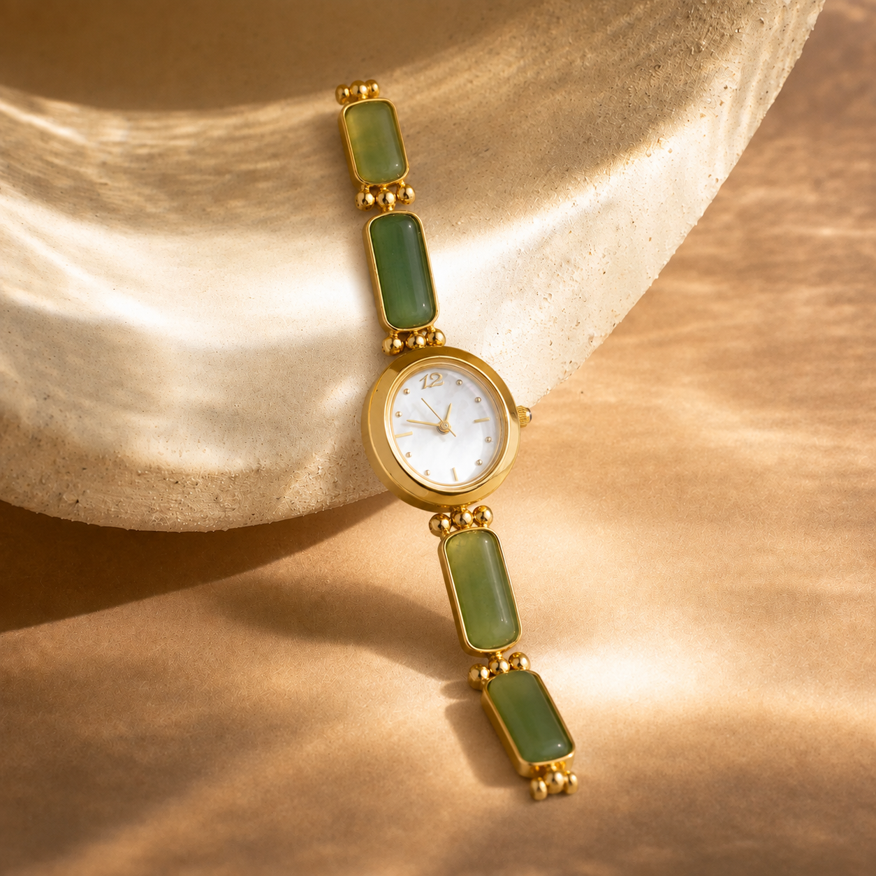 Jade Band Timepiece