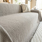 Herringbone Chenille Couch Blanket