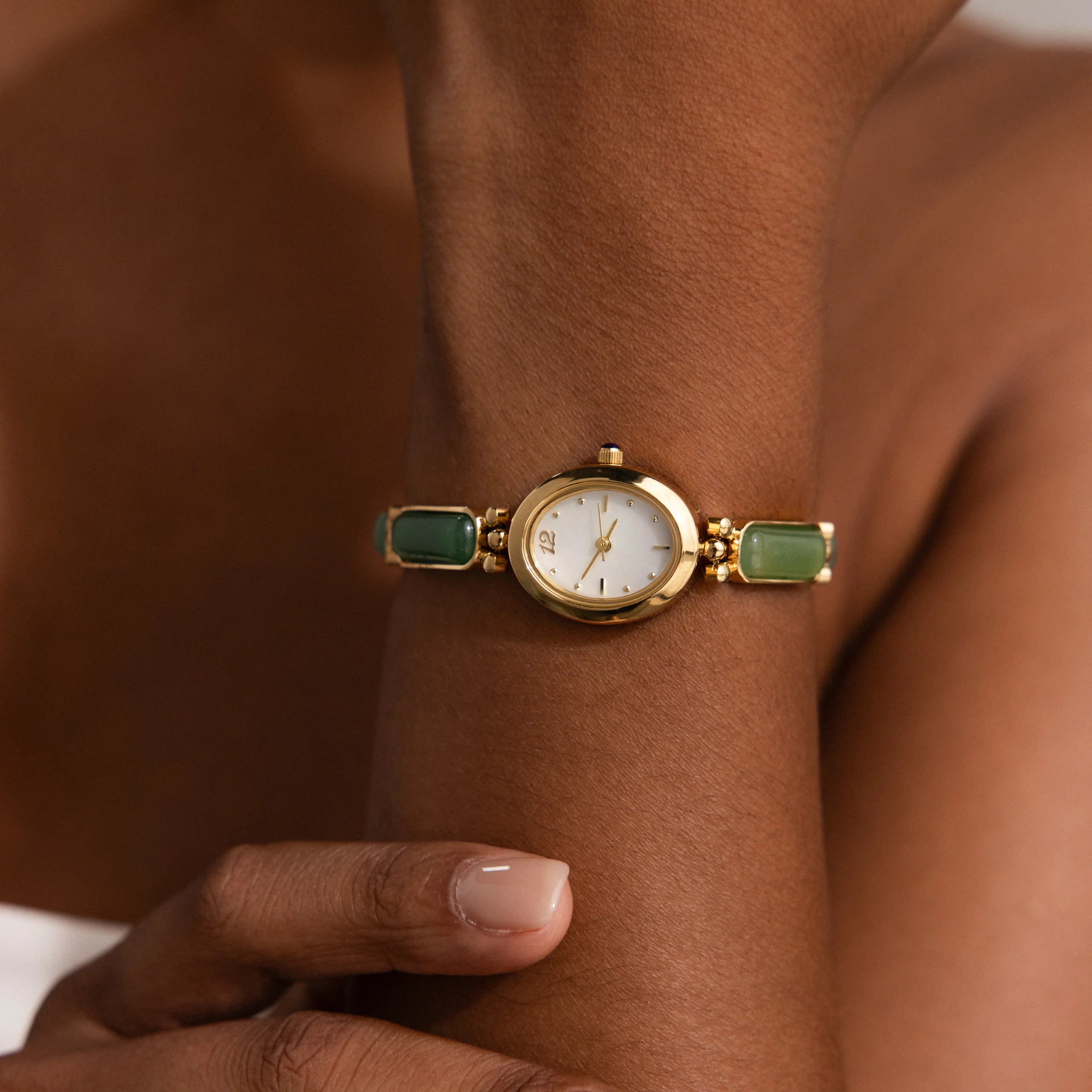Jade Band Timepiece