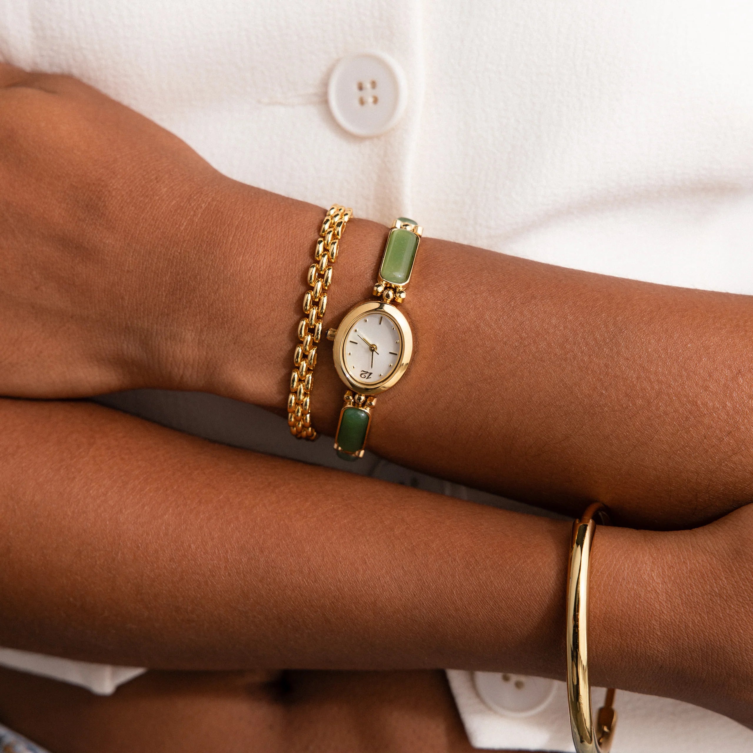 Jade Band Timepiece