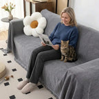 Herringbone Chenille Couch Blanket